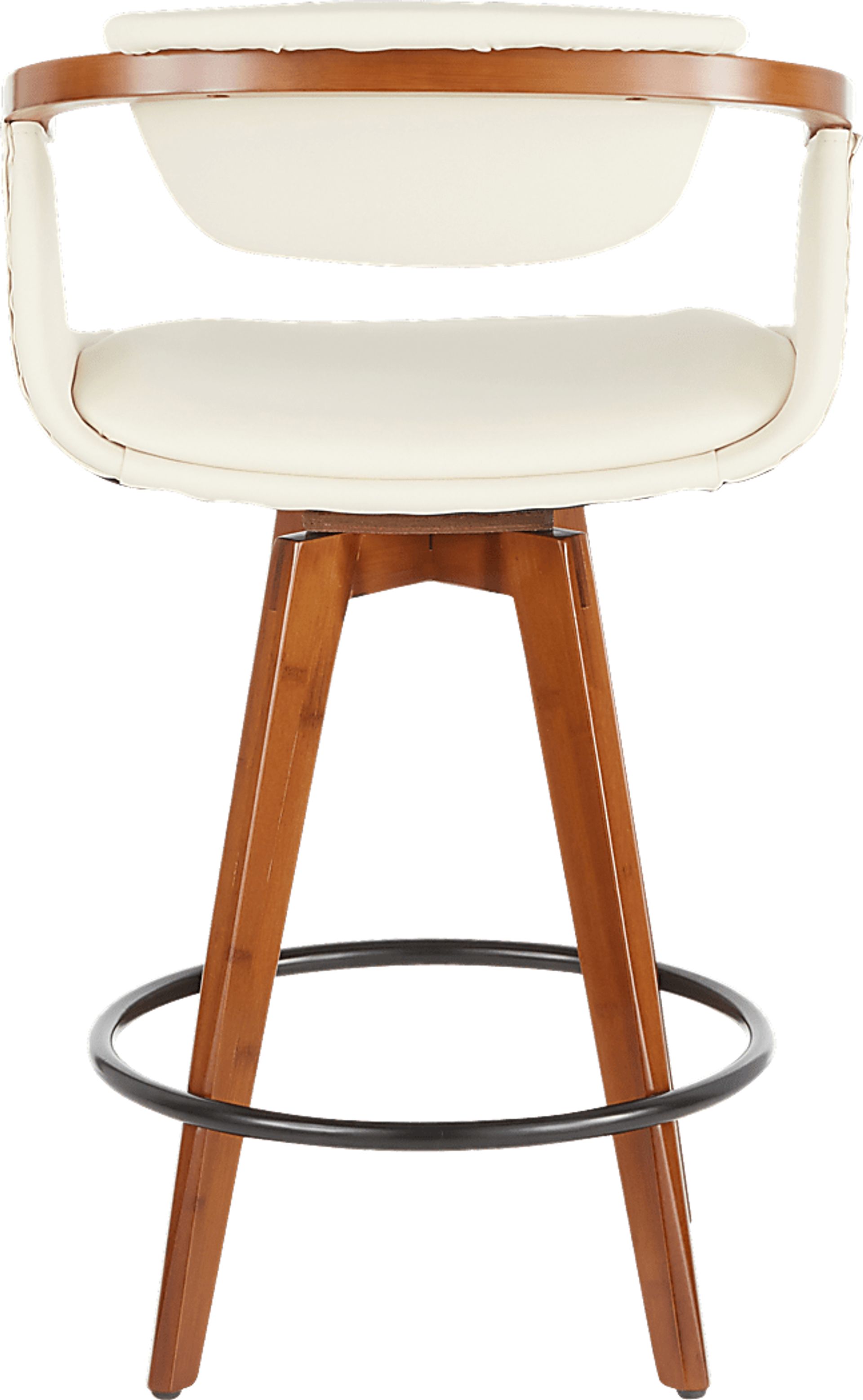 Olsin Cream Counter Height Stool - Image 4