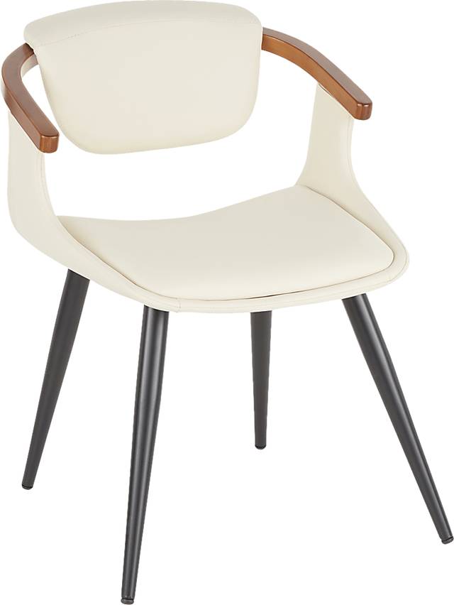 Olsin Cream Side Chair - Thumbnail - Image 1
