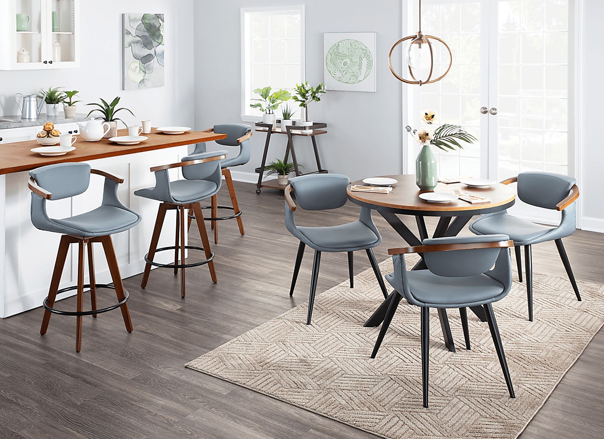 Olsin Gray Counter Height Stool - Image 8