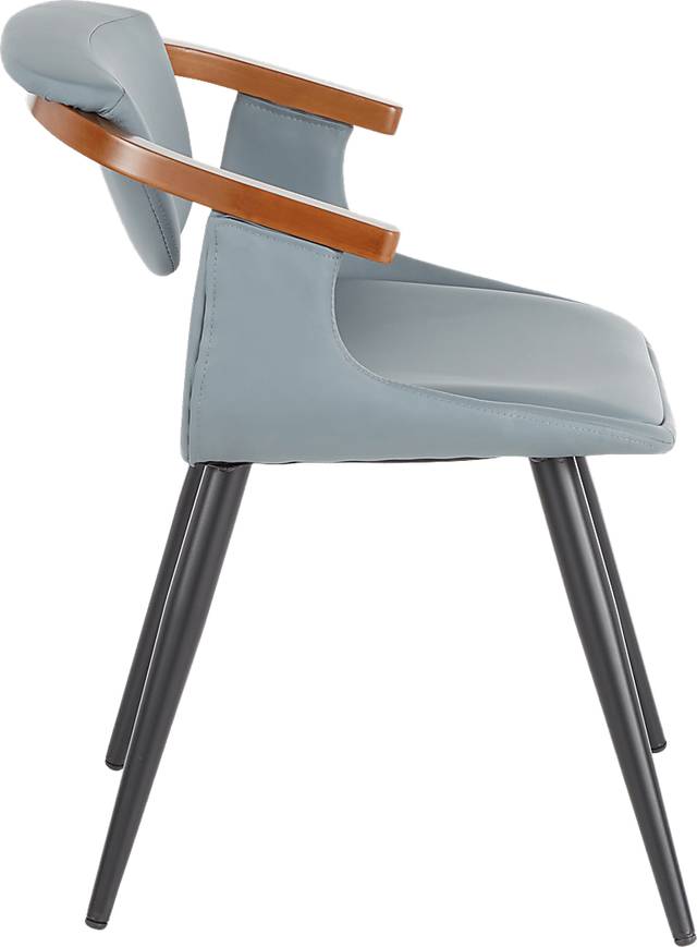 Olsin Gray Side Chair - Thumbnail - Image 2