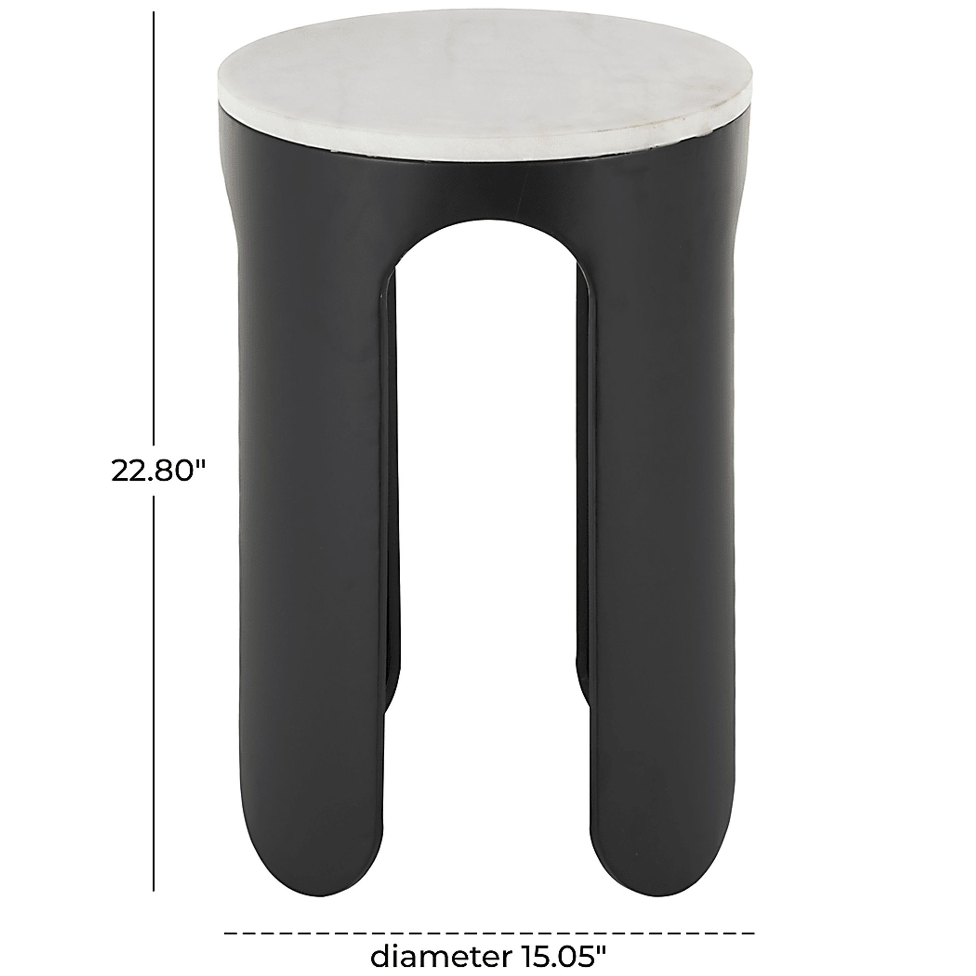 Oluda Black Accent Table - Image 7