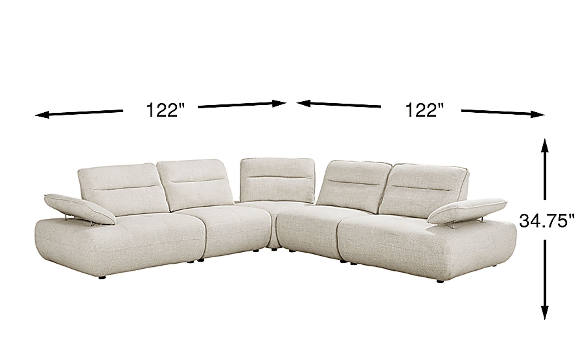 Dimension Image. Please refer to the Dimension Tab on this page for dimension details.