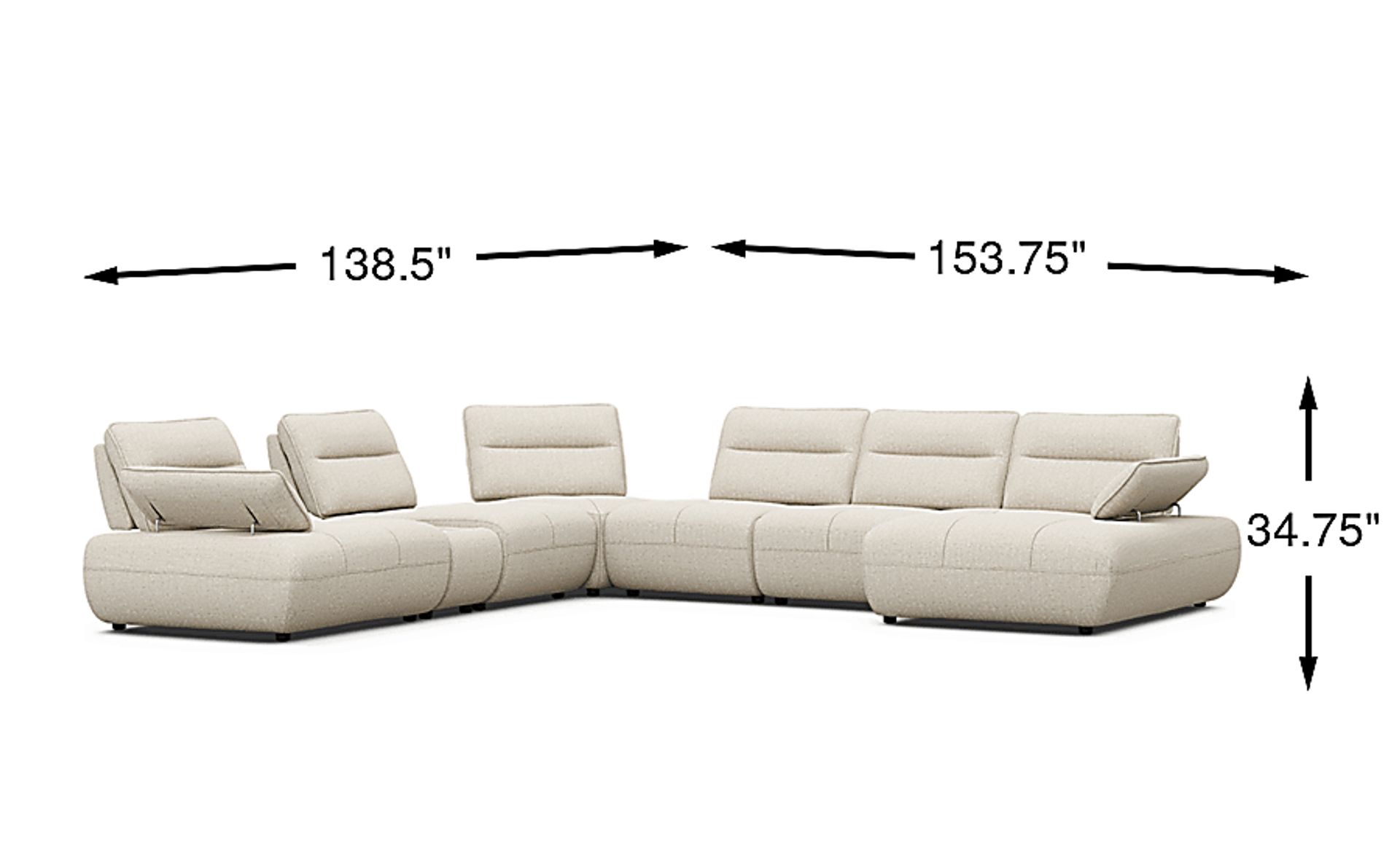 Dimension Image. Please refer to the Dimension Tab on this page for dimension details.