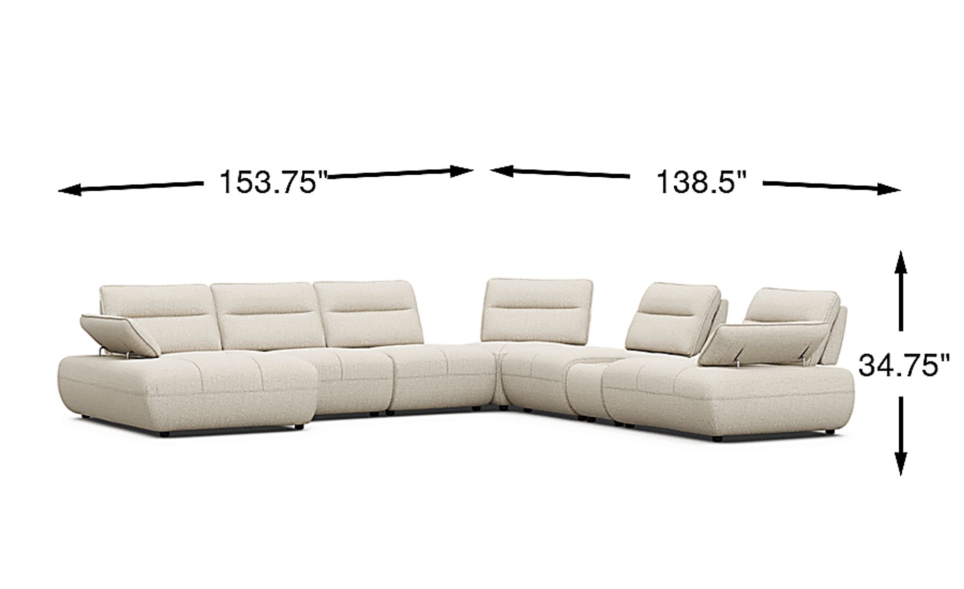 Dimension Image. Please refer to the Dimension Tab on this page for dimension details.