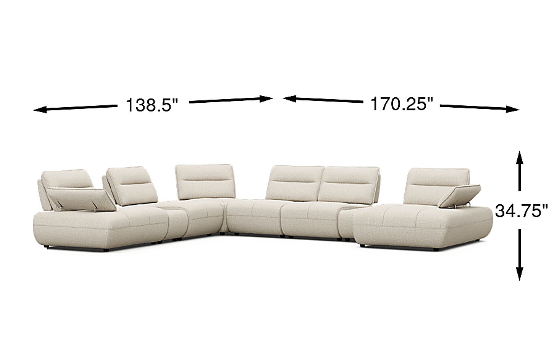 Dimension Image. Please refer to the Dimension Tab on this page for dimension details.