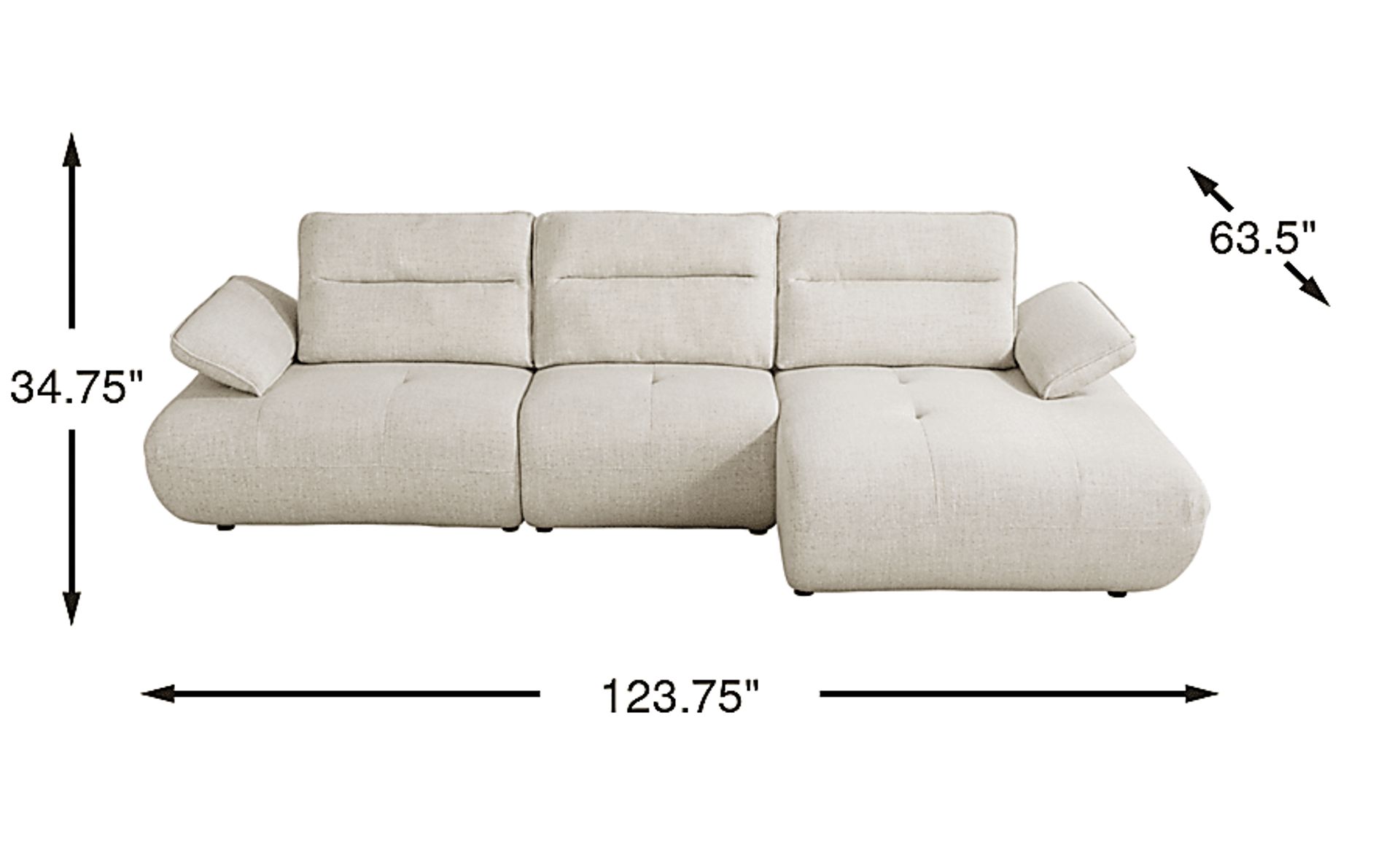 Dimension Image. Please refer to the Dimension Tab on this page for dimension details.