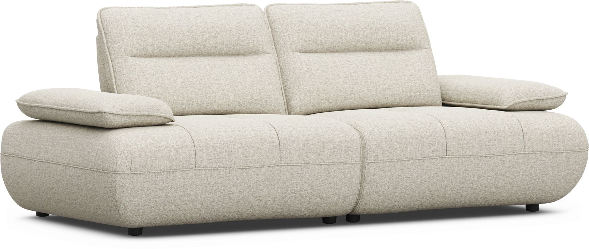 Olympia Linen Loveseat - Image 4
