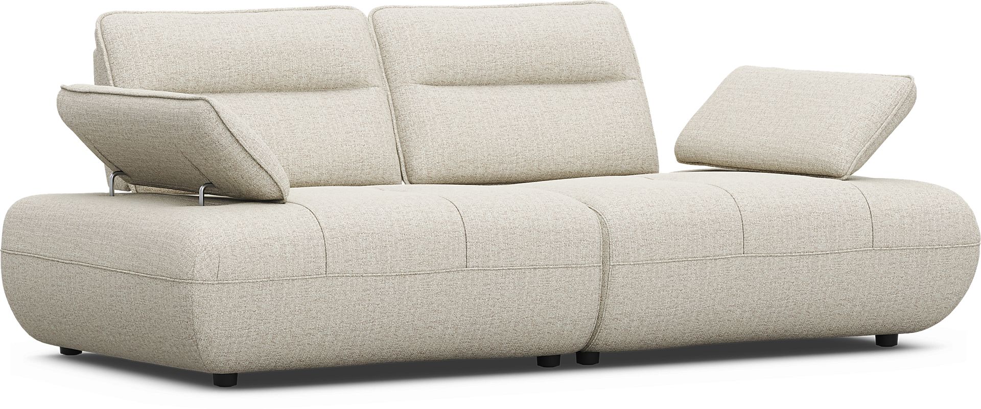 Olympia Linen Loveseat - Image 1