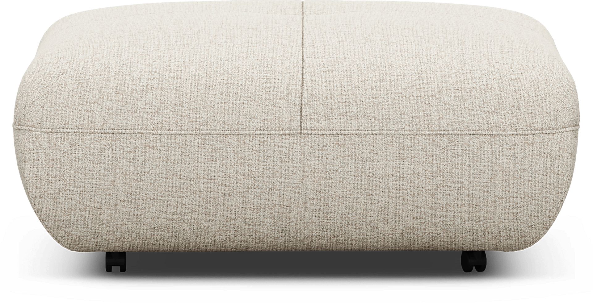 Olympia Linen Ottoman - Image 2