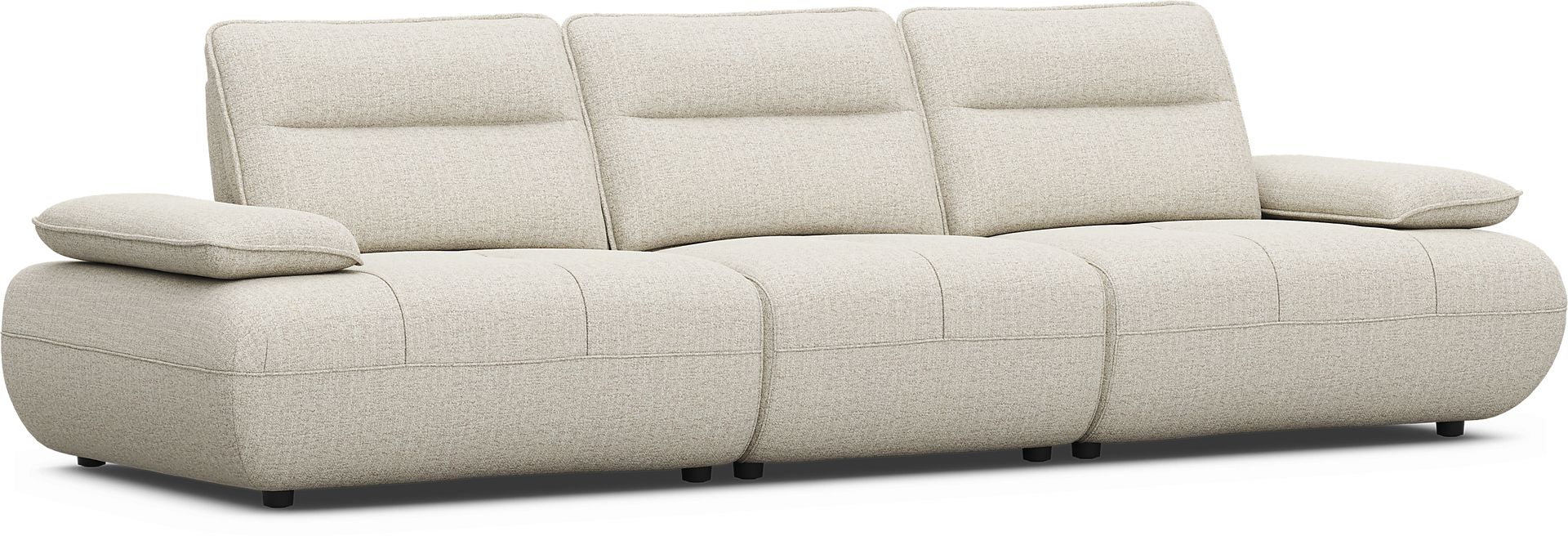 Olympia Linen Sofa - Image 4