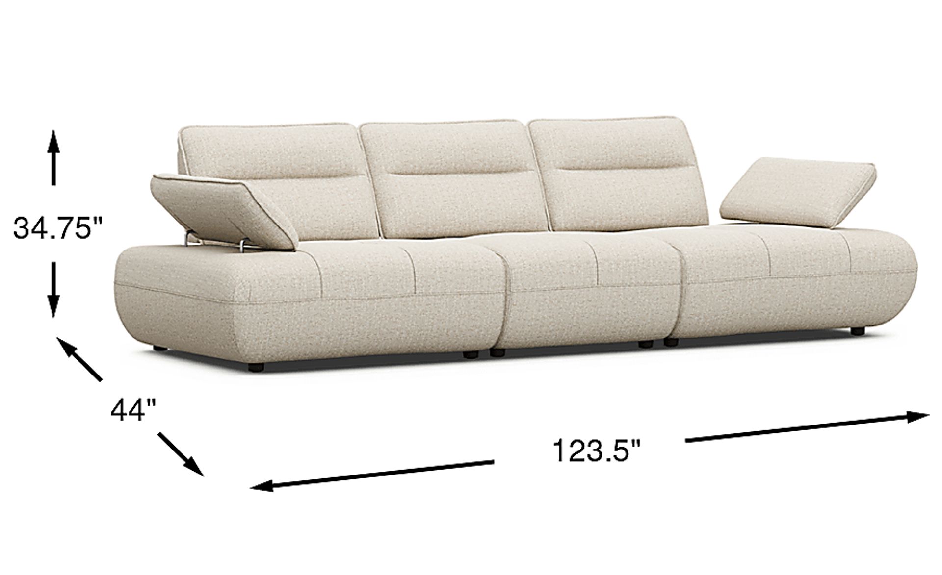 Dimension Image. Please refer to the Dimension Tab on this page for dimension details.