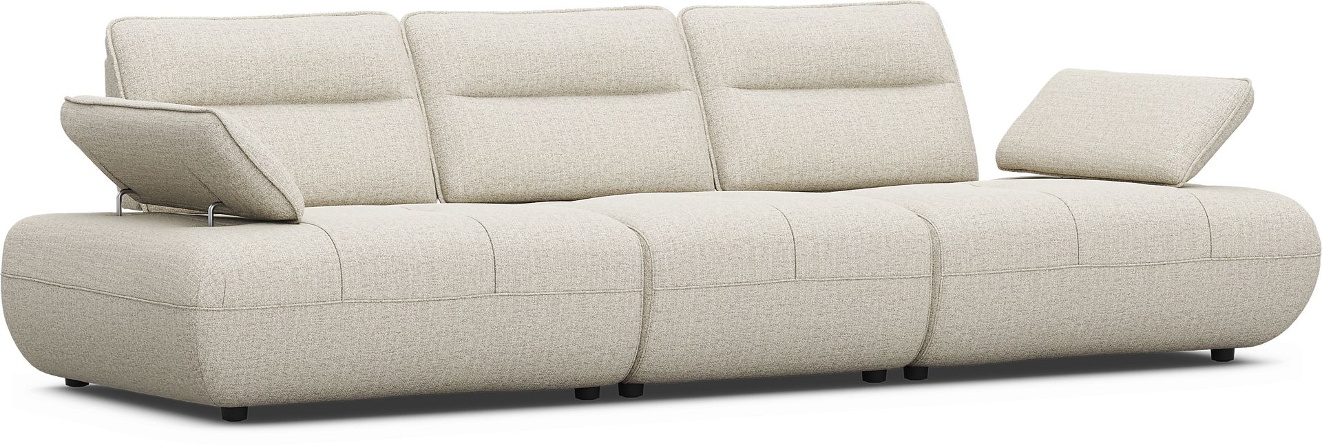 Olympia Linen Sofa - Image 1