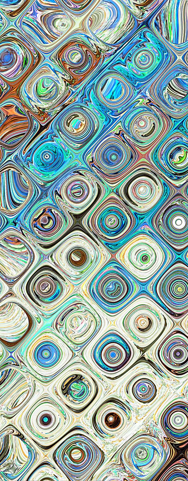Omair II Blue Artwork - Thumbnail - Image 1