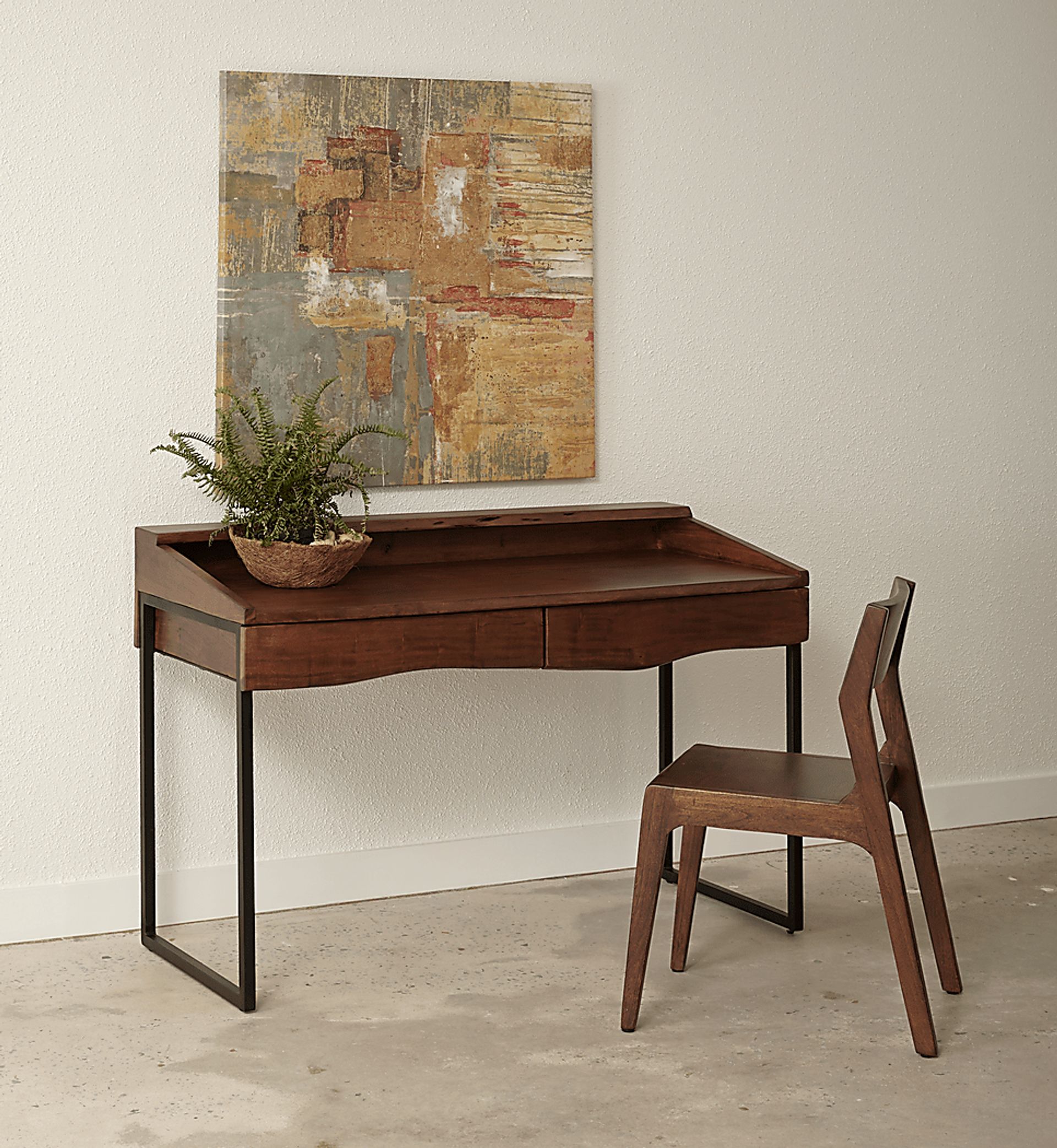 Omar Road Brown Desk - Image 4