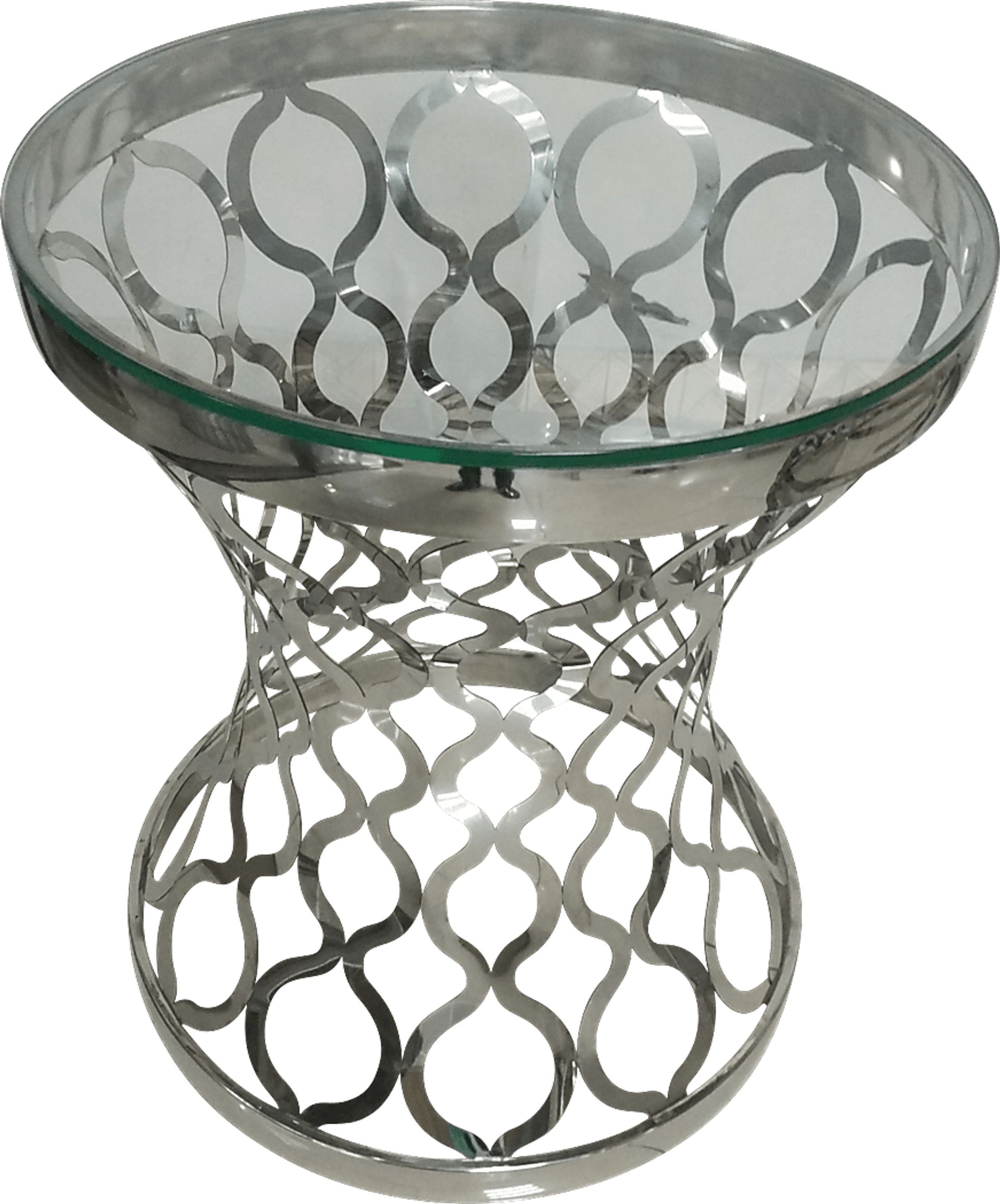 Omeara Silver Accent Table - Image 1