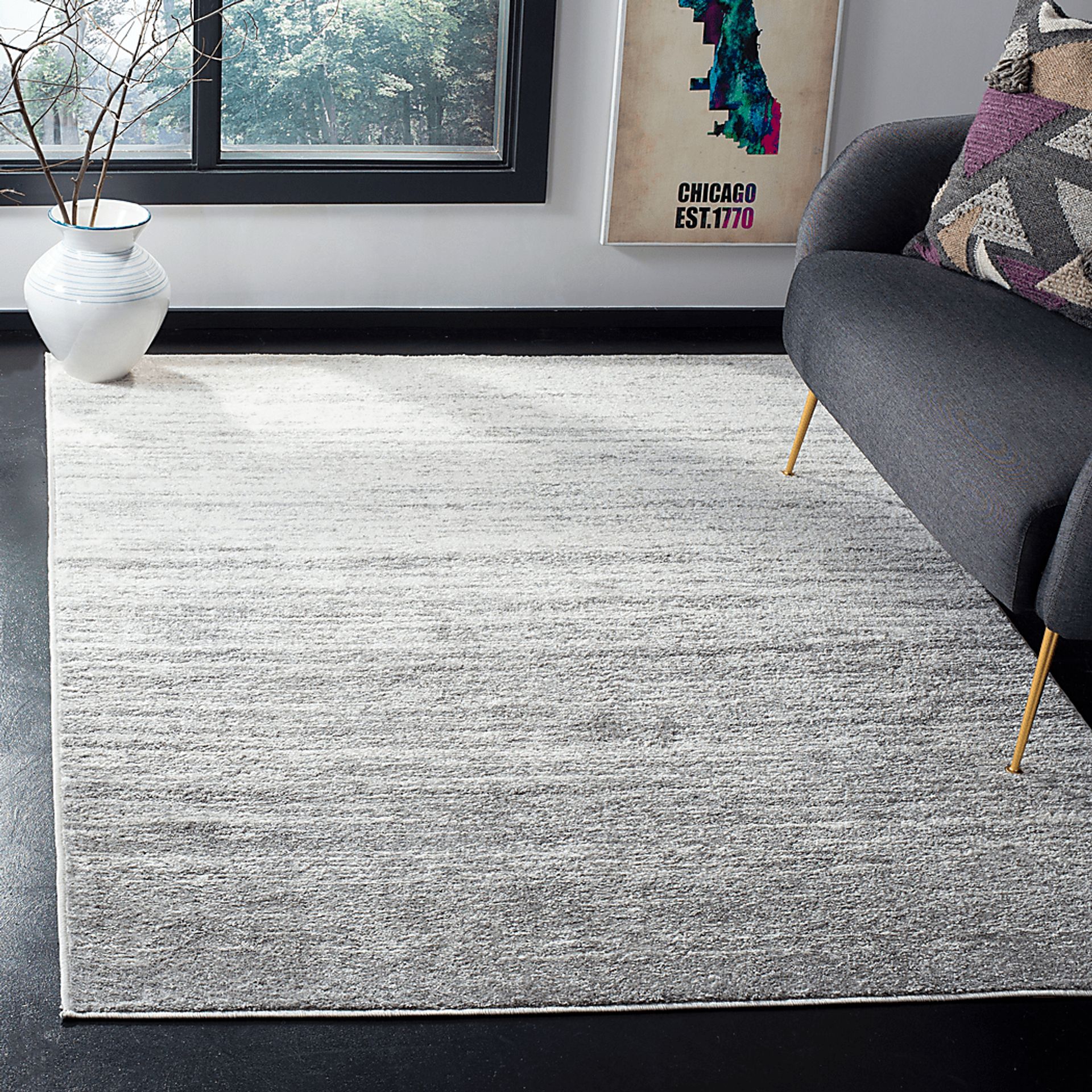 Omeir Ivory 5' x 8' Rug - Image 4