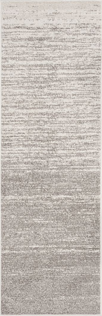 Omeir Light Gray 2'6 x 8' Runner Rug