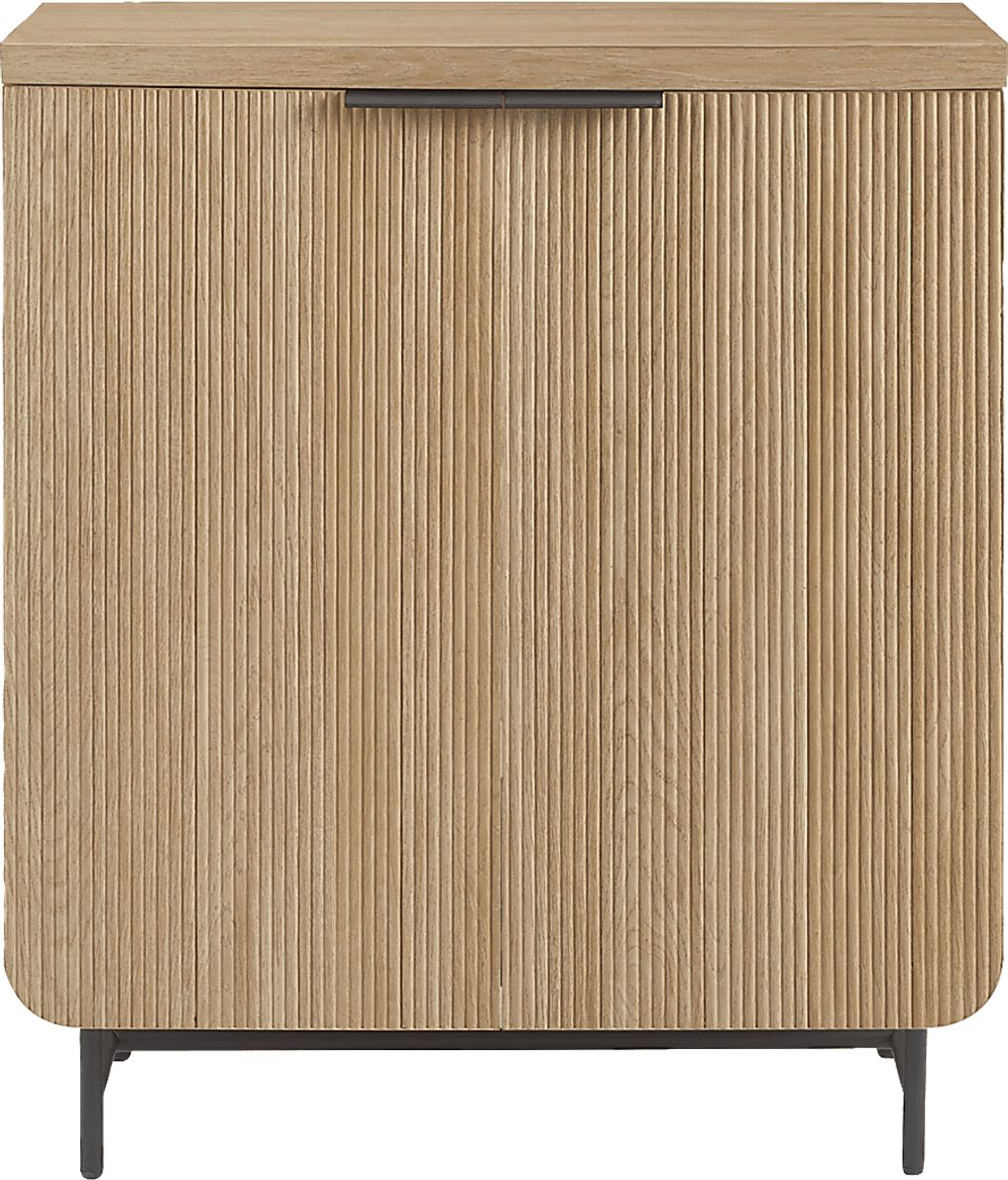 Omerea Oak Accent Cabinet