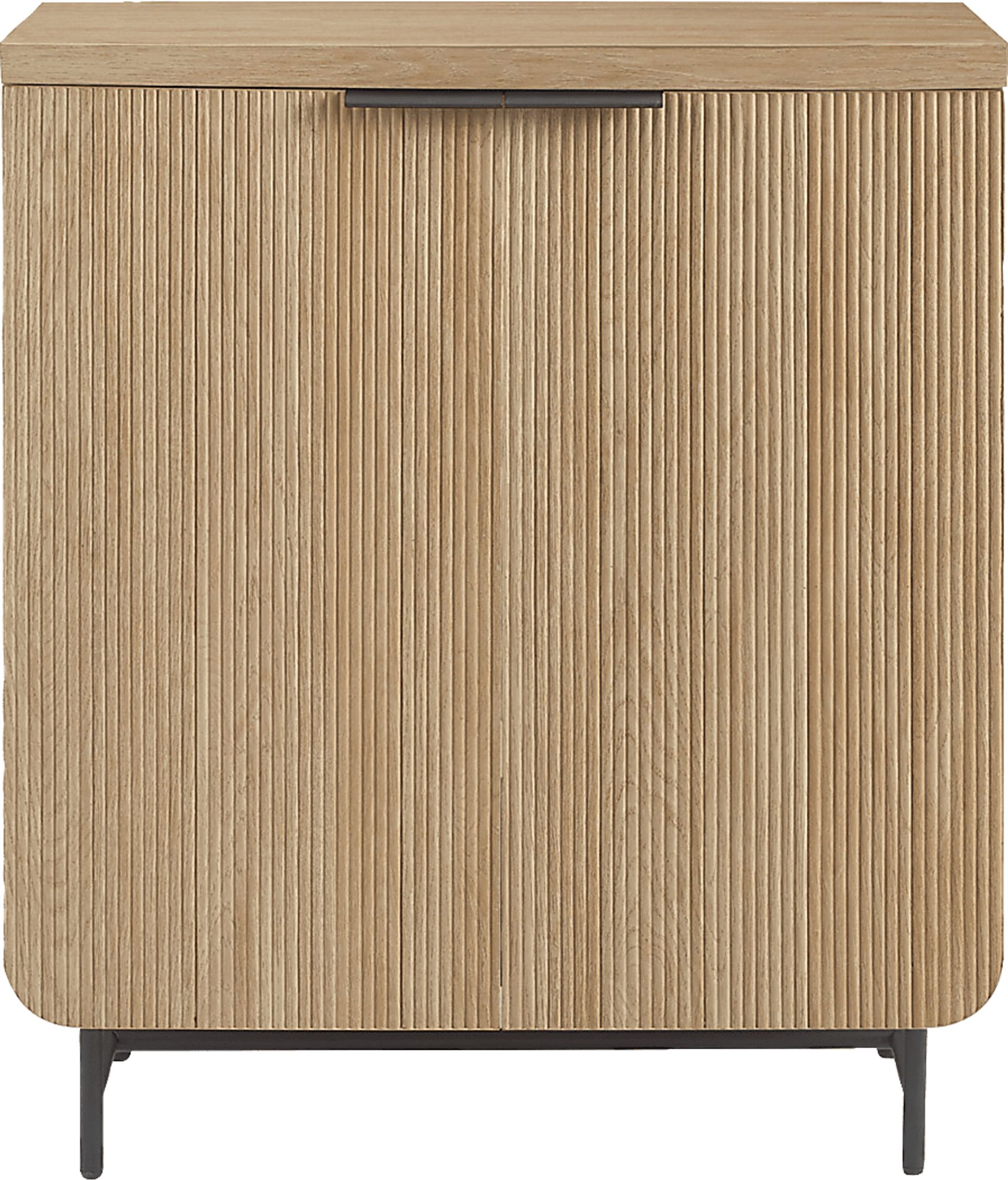 Omerea Oak Accent Cabinet - Image 2