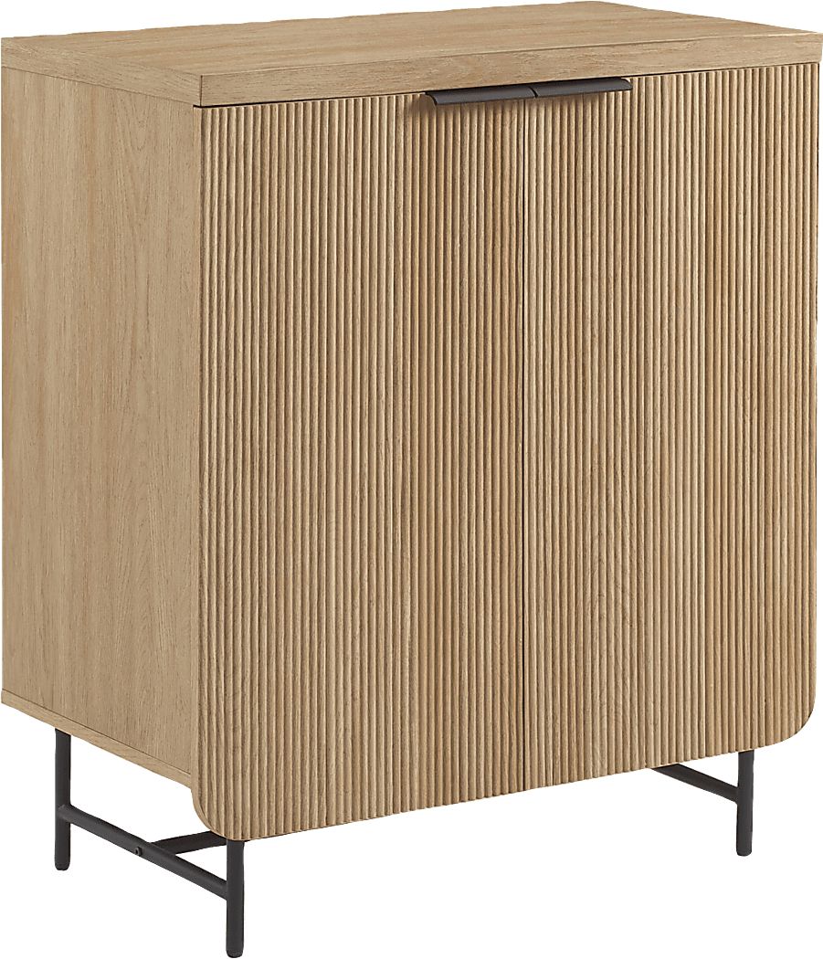 Omerea Oak Accent Cabinet