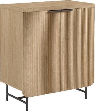 Omerea Oak Accent Cabinet