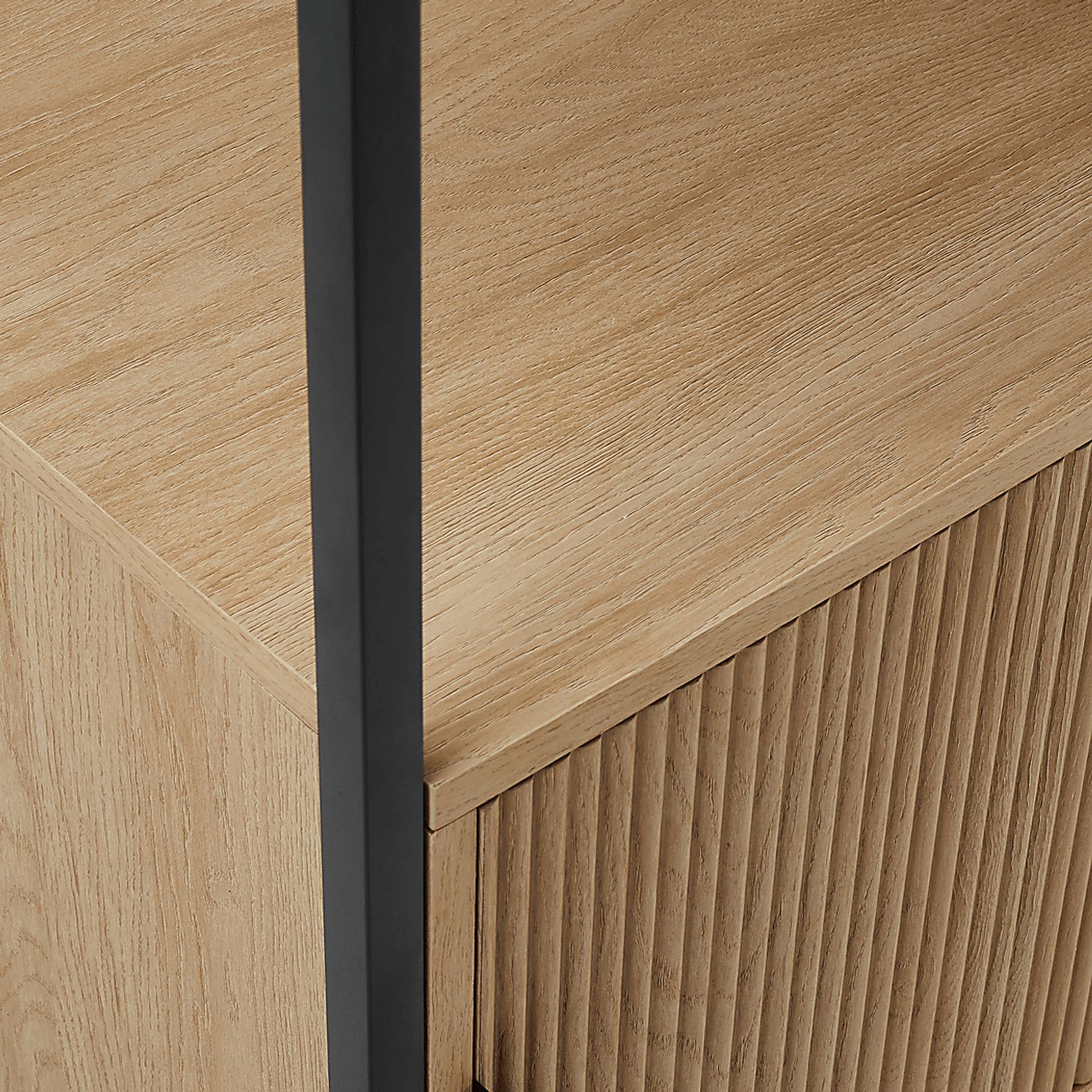 Omerea Oak Bookcase - Image 3