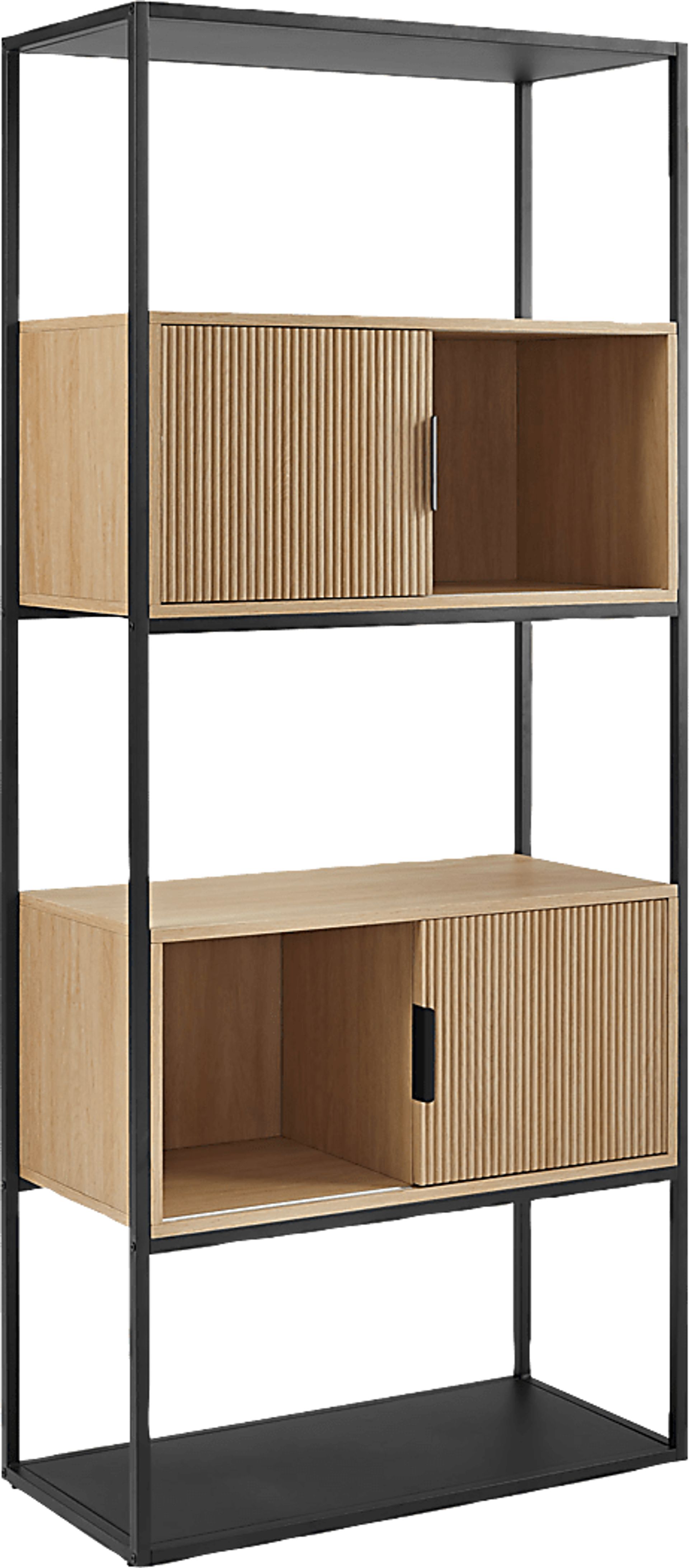 Omerea Oak Bookcase - Image 1