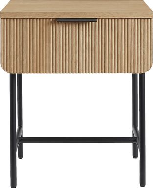 Omerea Oak End Table