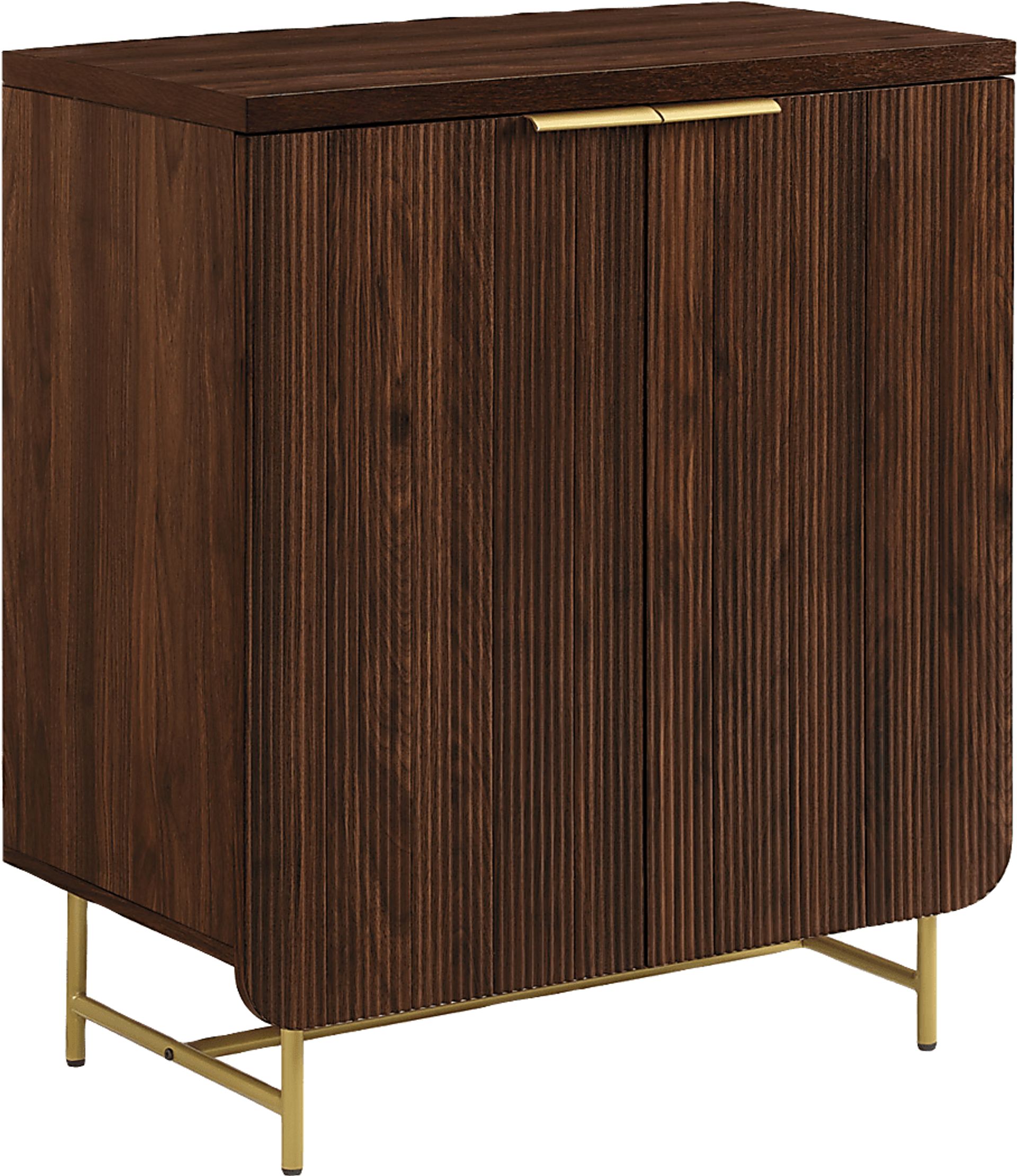 Omerea Walnut Accent Cabinet - Image 1