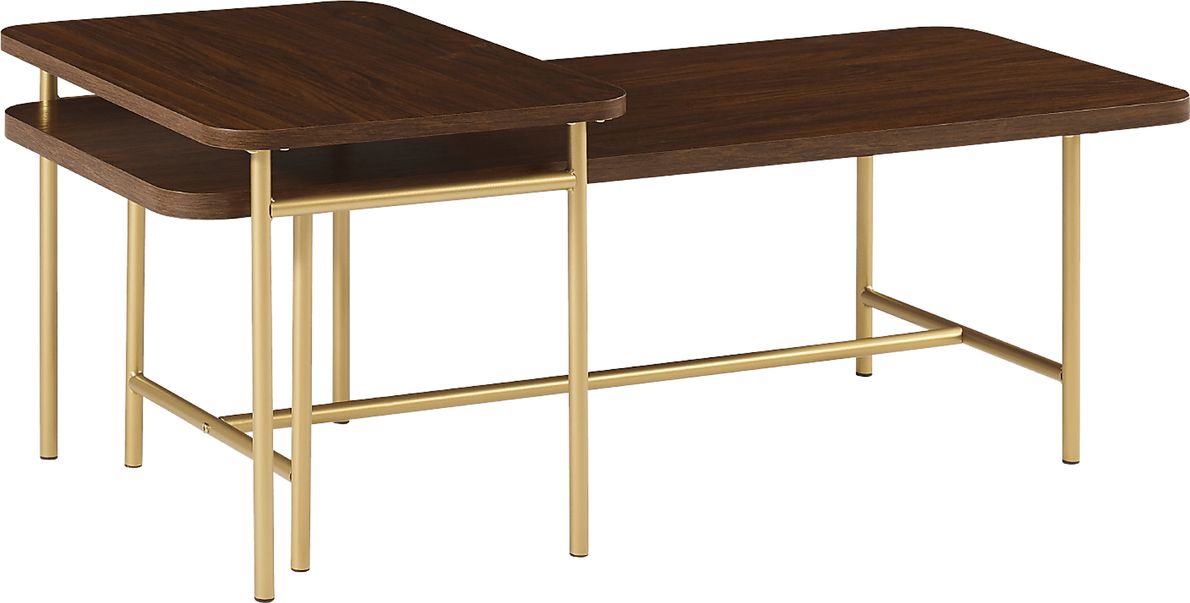 Omerea Walnut Cocktail Table