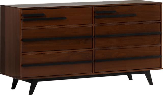 Omerea Walnut Dresser - Thumbnail - Image 4