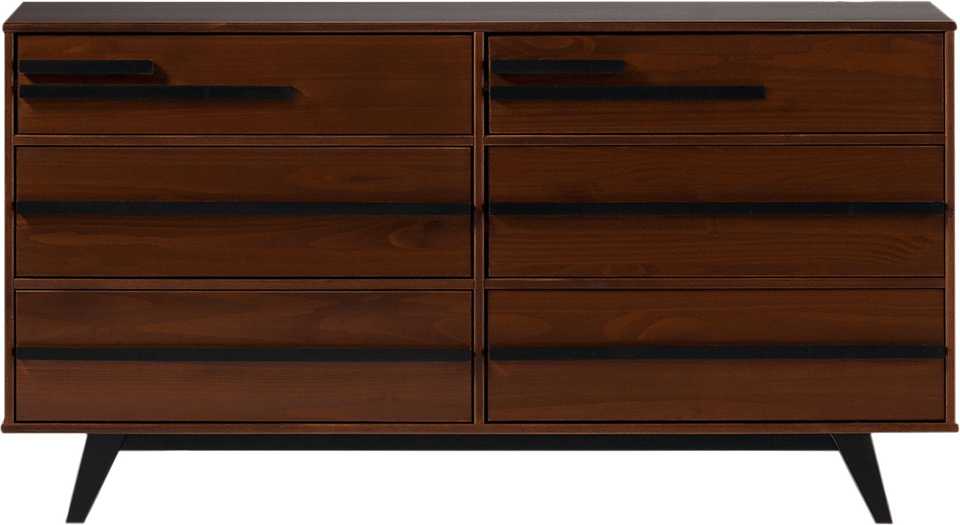 Omerea Walnut Dresser - Image 1