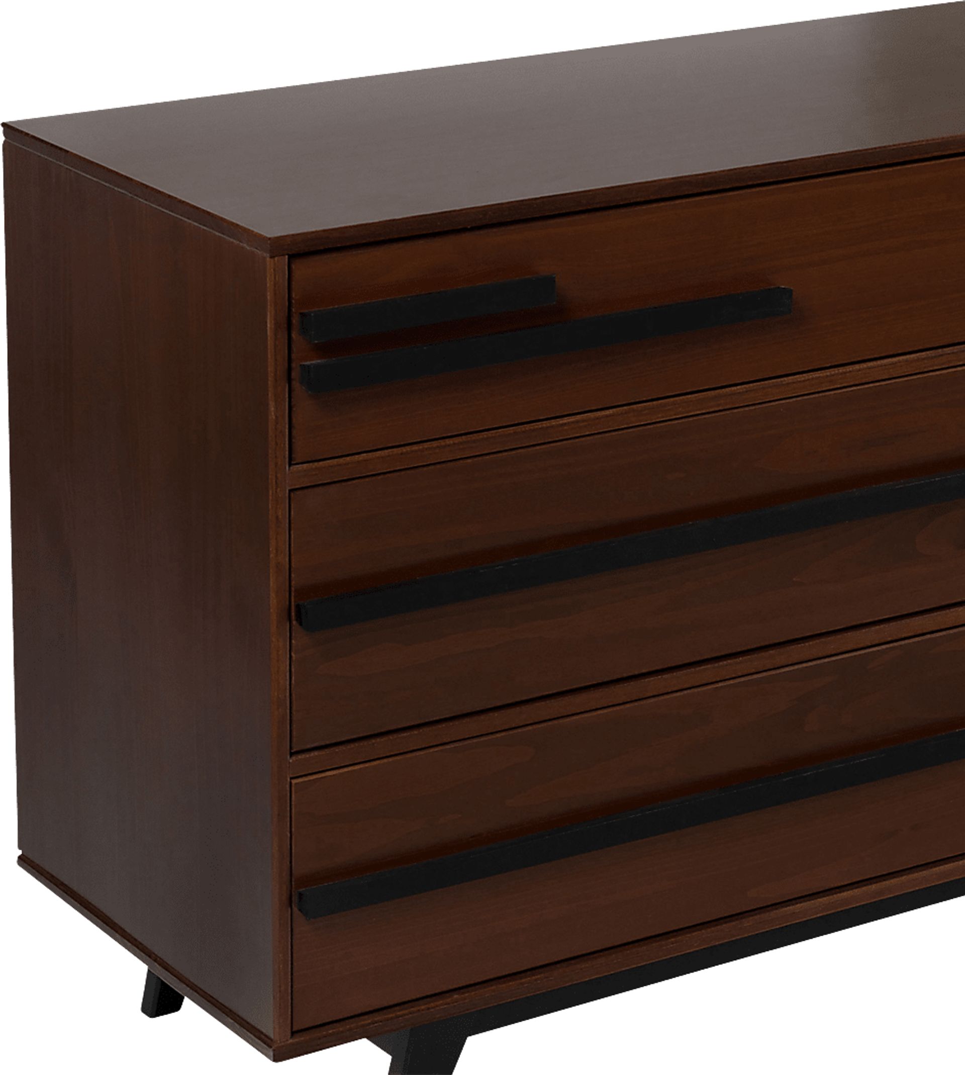 Omerea Walnut Dresser - Image 3