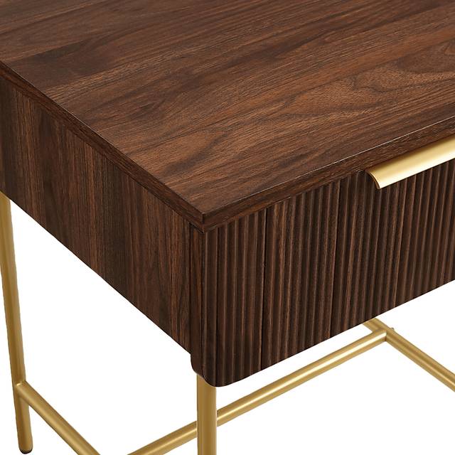 Omerea Walnut End Table - Thumbnail - Image 4