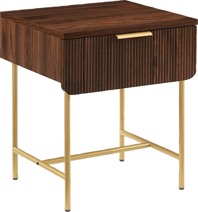 Omerea Walnut End Table - Thumbnail - Image 5