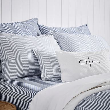 Omyri Blue 4 Pc King Duvet Set