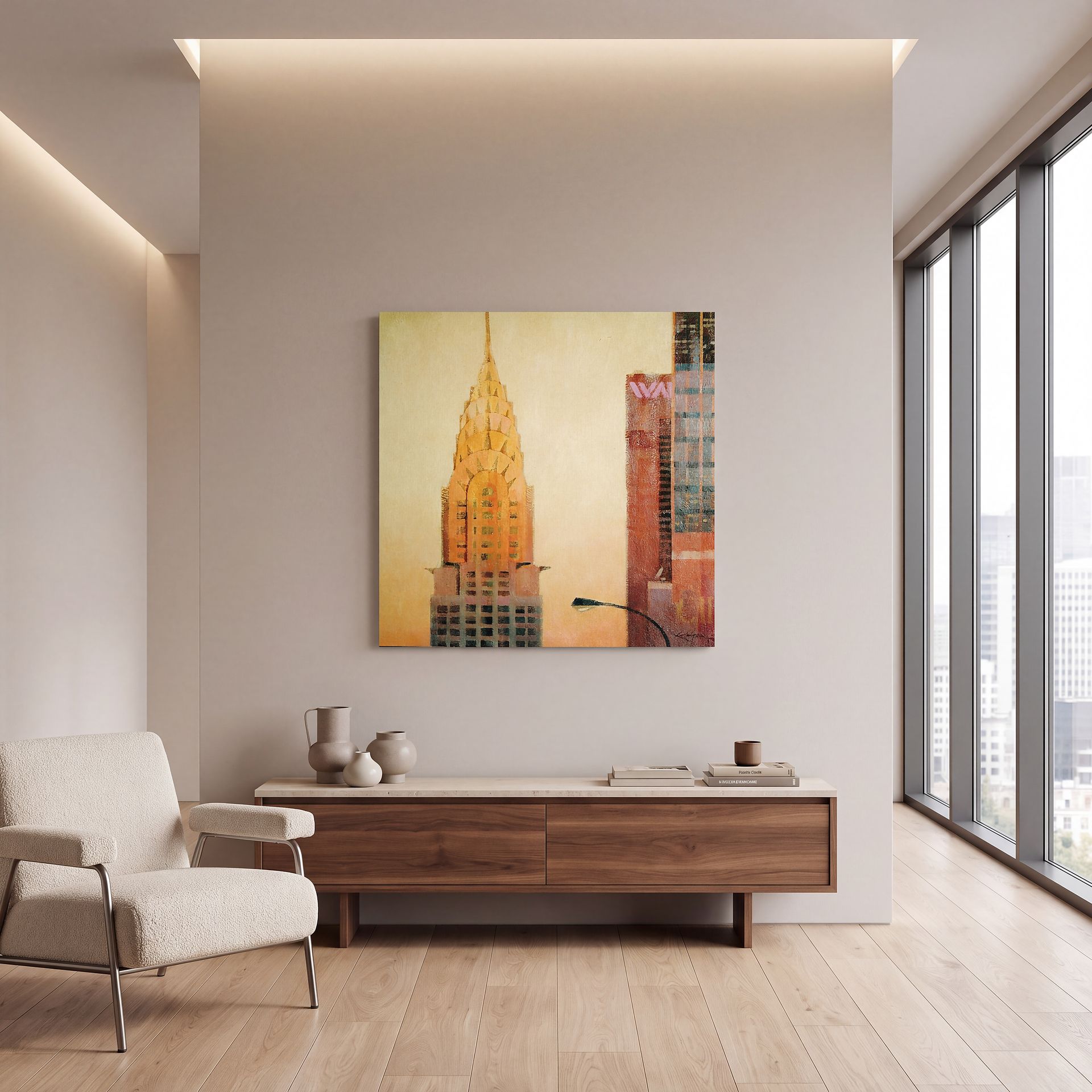 On Top of The Chrysler Artwork - Image 2