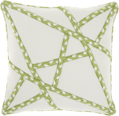 Onas Green Indoor/Outdoor Accent Pillow