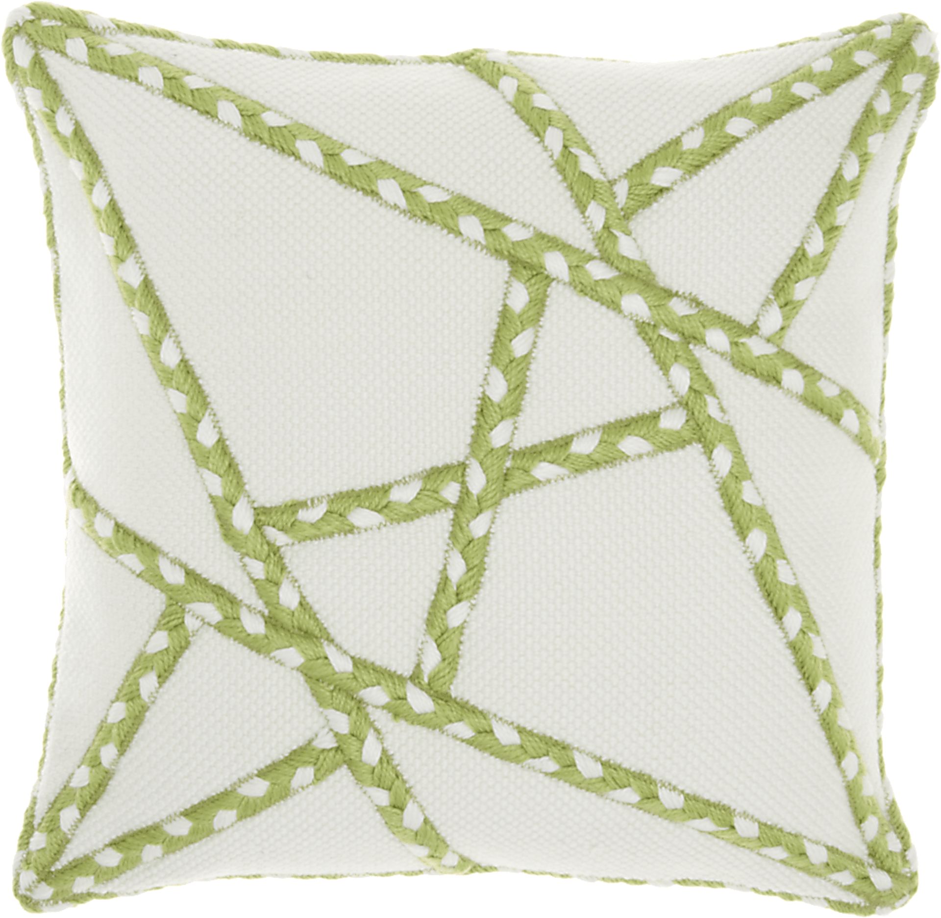 Onas Green Indoor/Outdoor Accent Pillow - Image 1