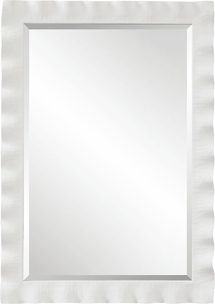 Onaug White Wall Mirror