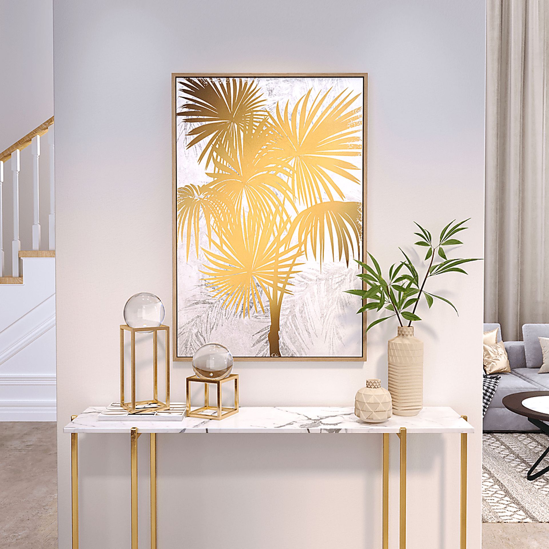 Onderdonk Gold Wall Art - Image 5