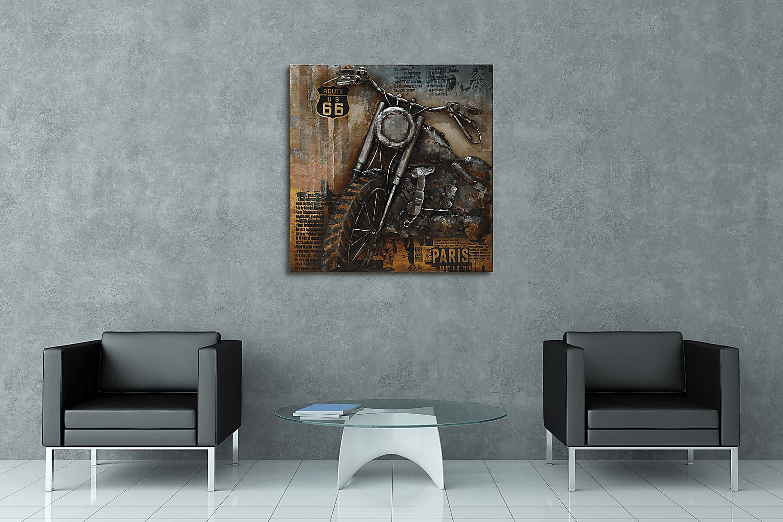 Open Road Marche Cartello Decorativo Da Parete Game Room In Legno, 91x17 Cm, Stile Retrò