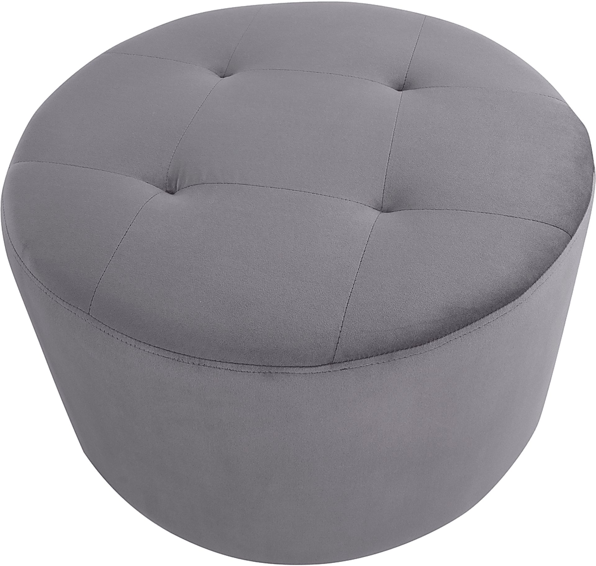 Onelen Gray Accent Ottoman - Image 2