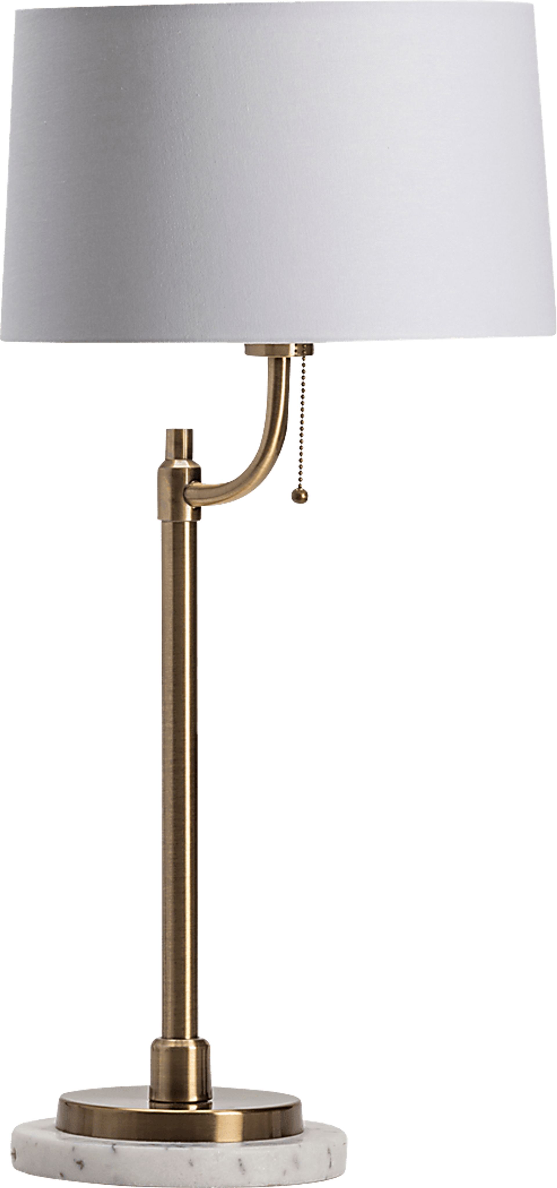 Onique Shores Brass Lamp Set of 2 - Image 4