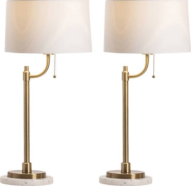 Onique Shores Brass Lamp Set of 2 - Thumbnail - Image 1