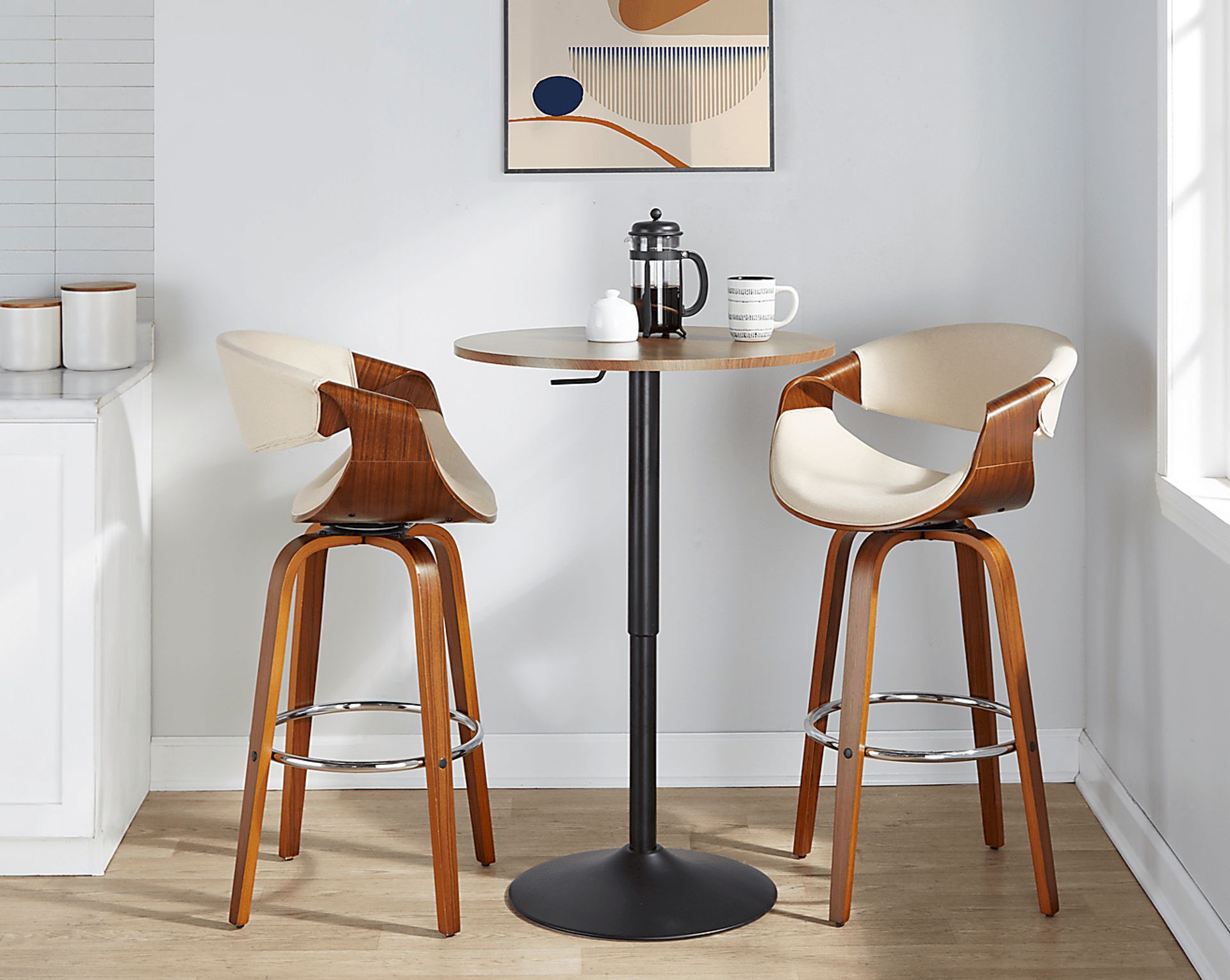 Onlei Black Bar Height Table - Image 2