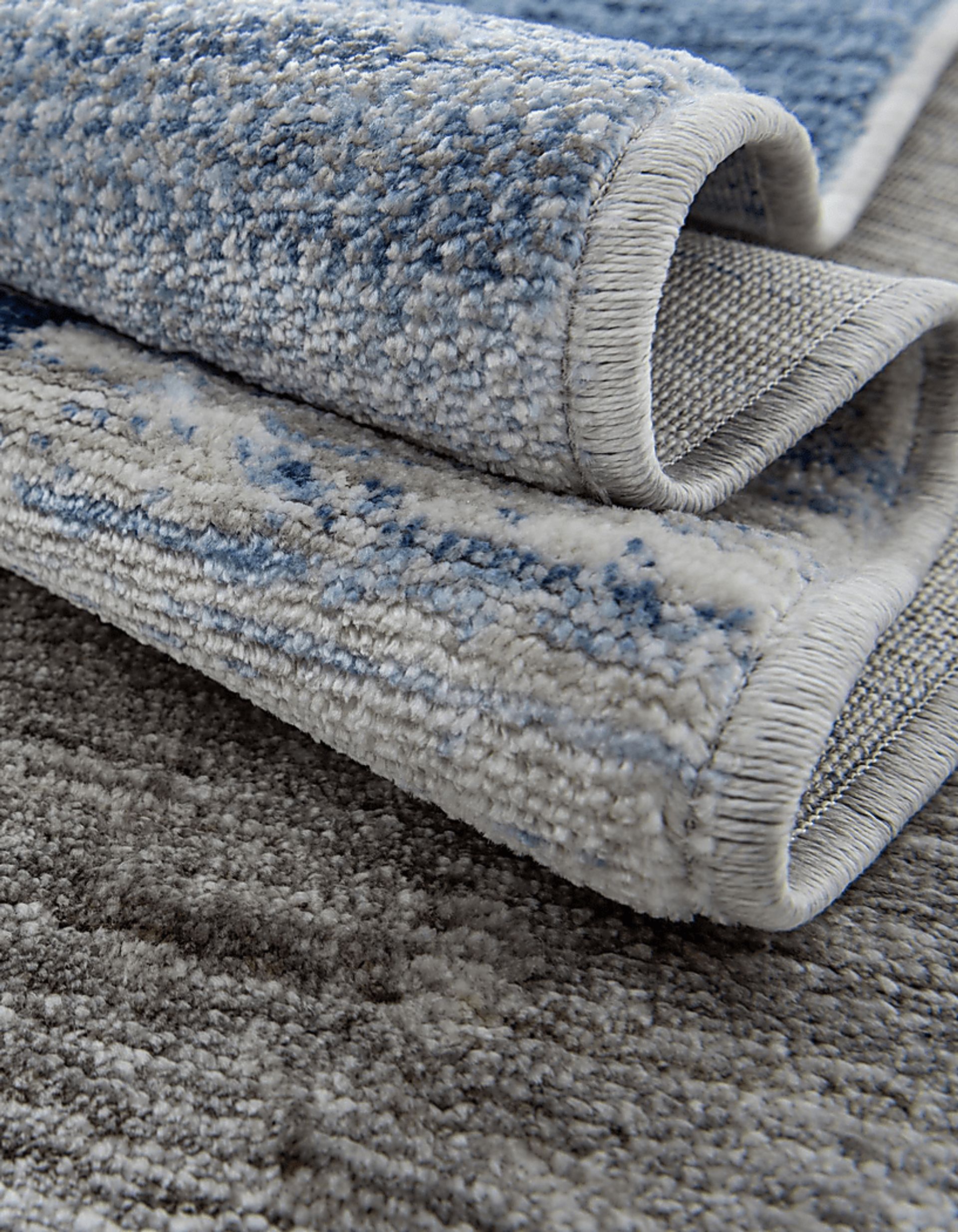 Onoly Blue 6'1 x 9' Rug - Image 3