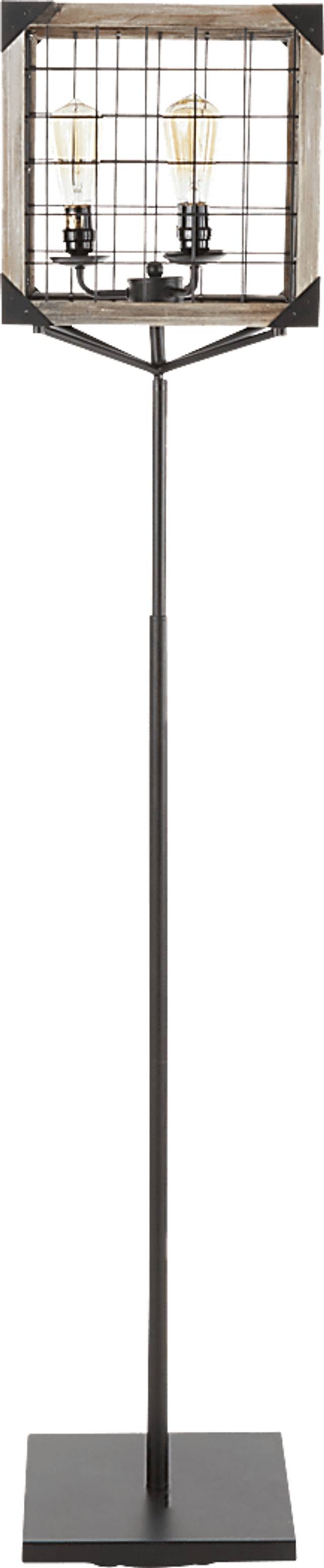 Onslow Club Black Floor Lamp - Thumbnail - Image 3