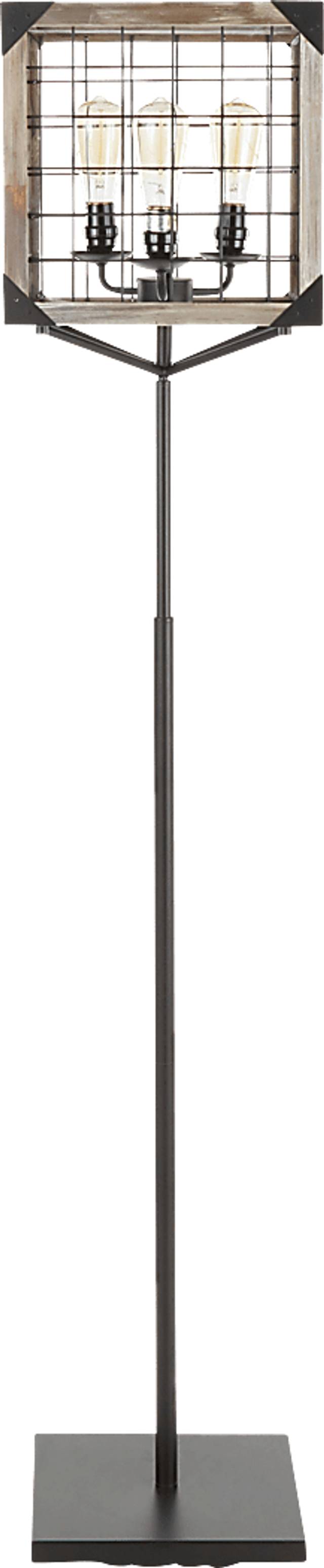 Onslow Club Black Floor Lamp - Thumbnail - Image 5