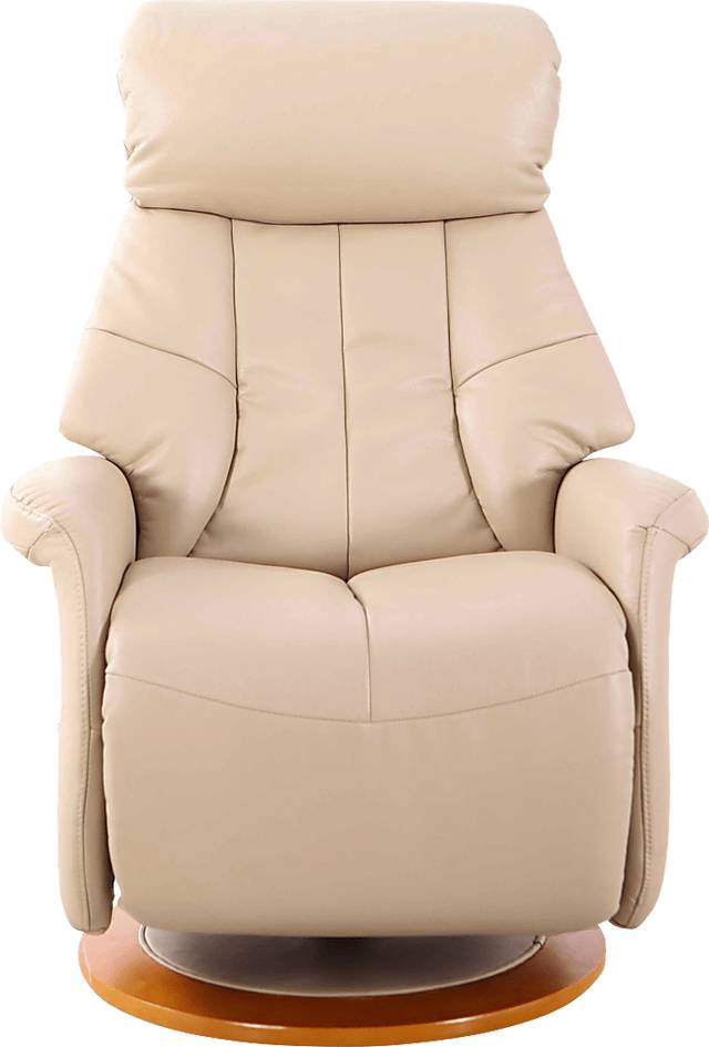 Onzaga Beige Recliner - Thumbnail - Image 4